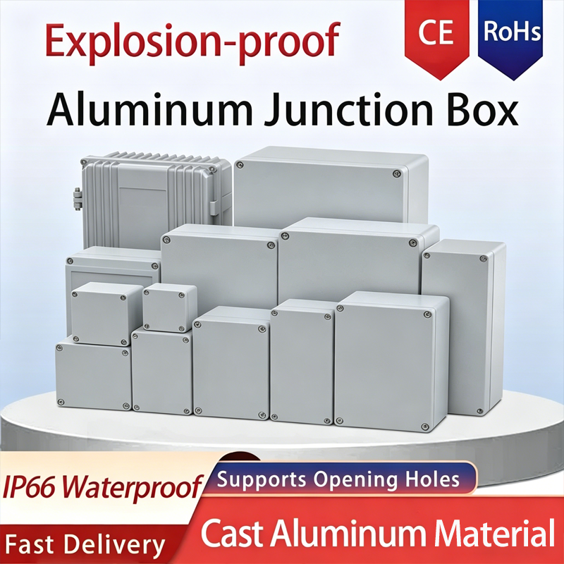 Outdoor Power Junction - Outdoor IP67 Waterproof Cast Aluminum Junction