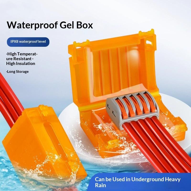 Outdoor Power Junction - 【AD】1 Set IPX8 Mini Gel Wire