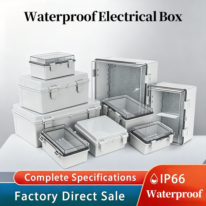 Outdoor Power Junction - IP66 Outdoor Electrical Enclosure ABS Waterproof