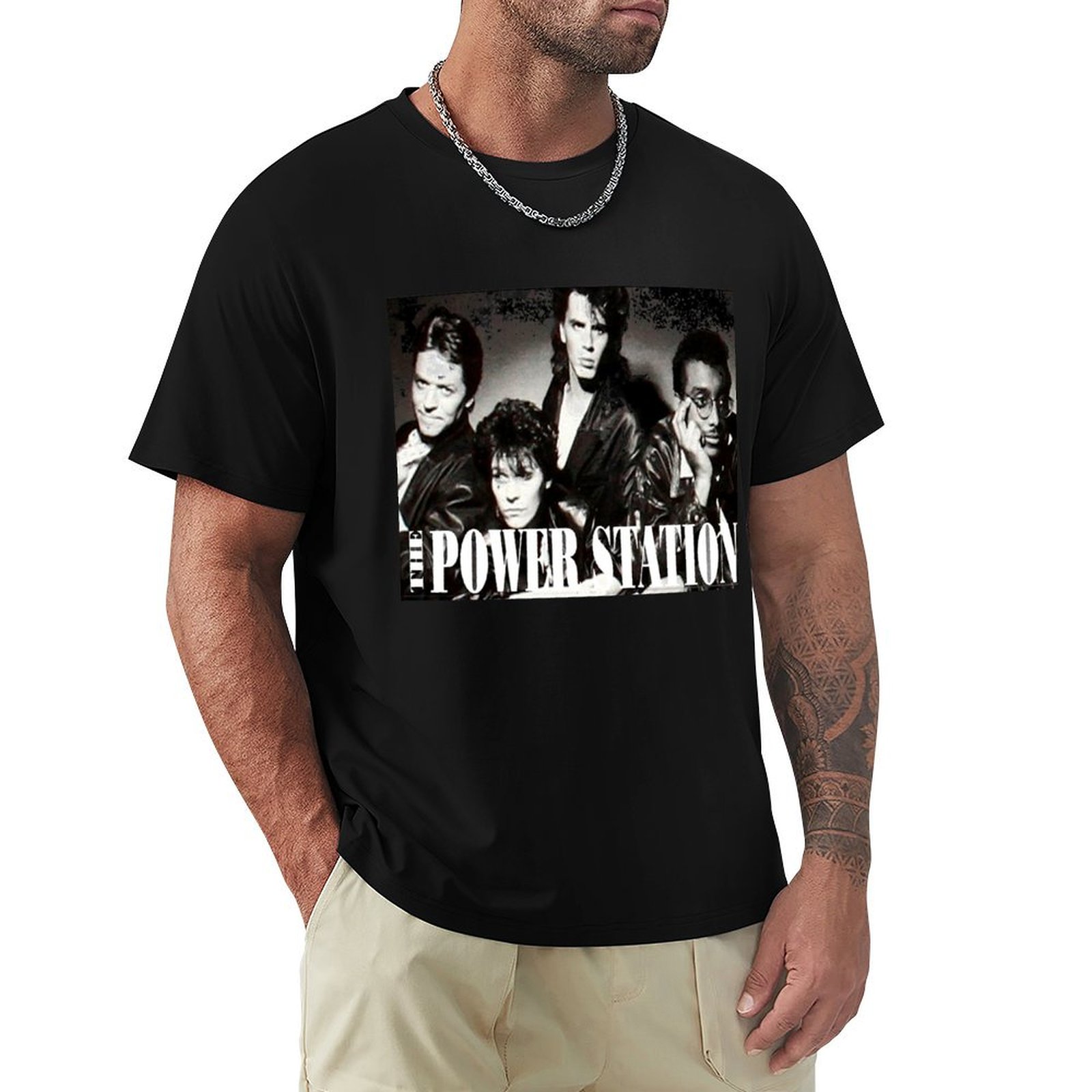 Power Station T-Shirt Work Out - Outdoor Power Not Working recension och pris