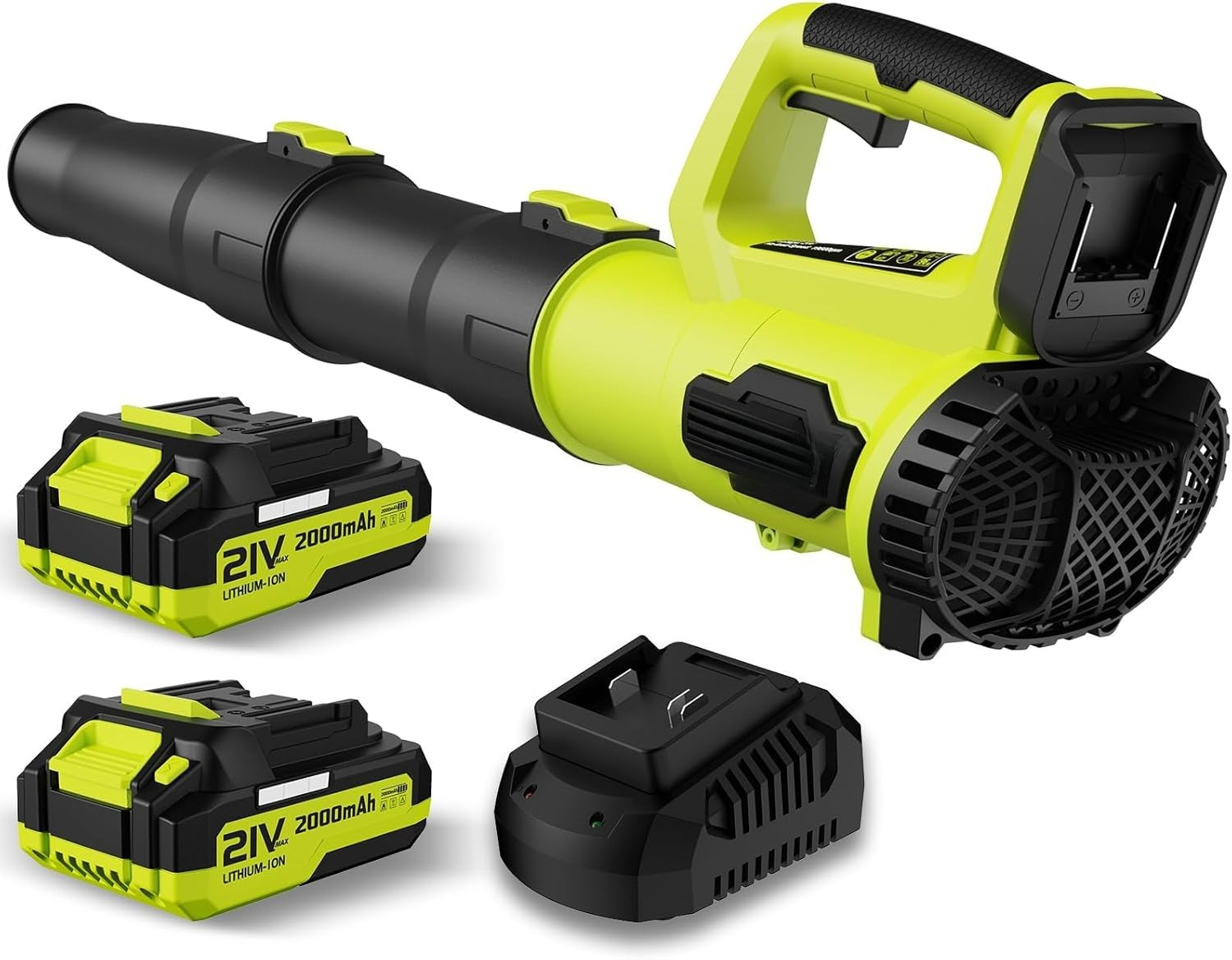 21V Cordless Electric Blower w - Leaf Blower Cordless recension och pris