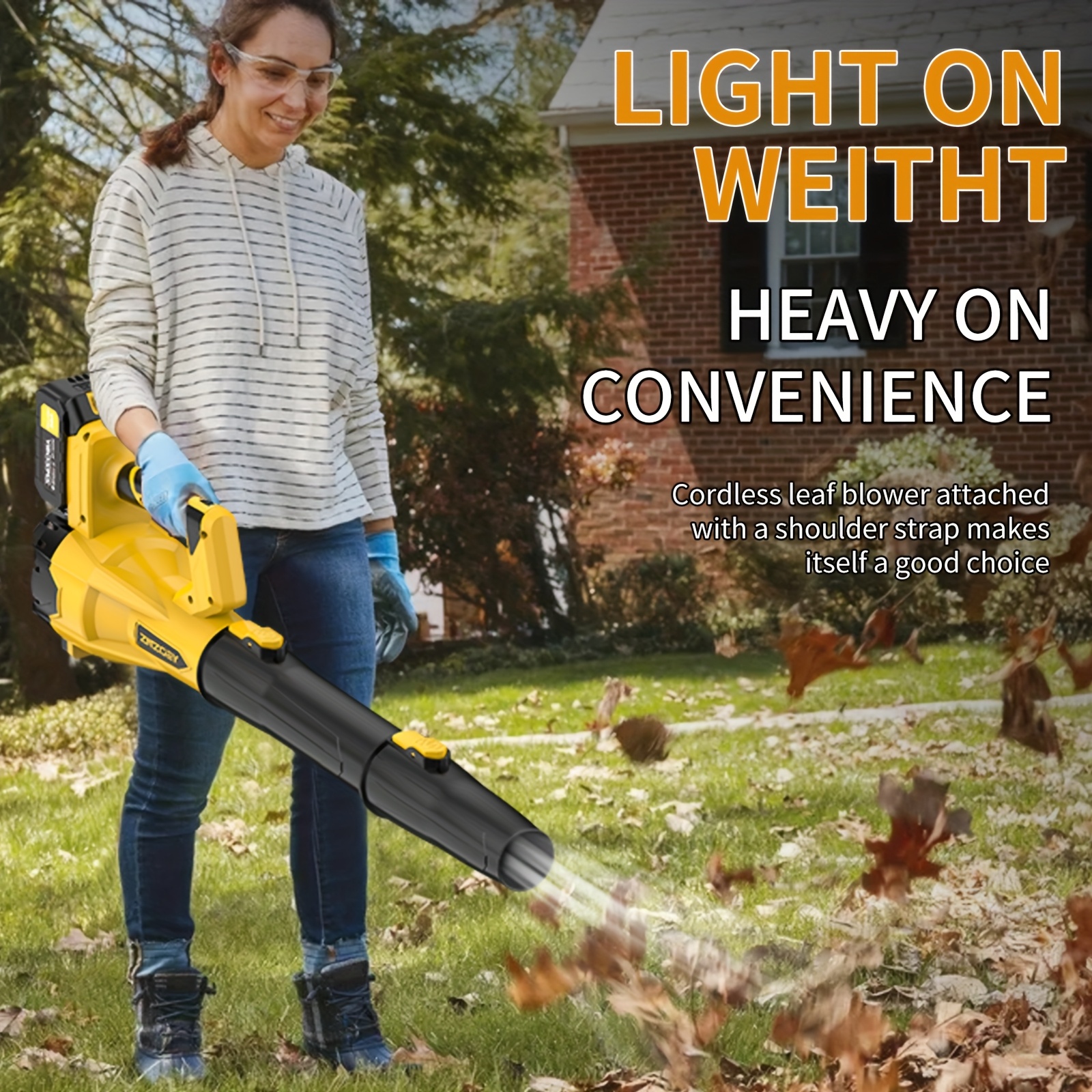 High Power Cordless Leaf Blowe - Leaf Blower Cordless recension och pris