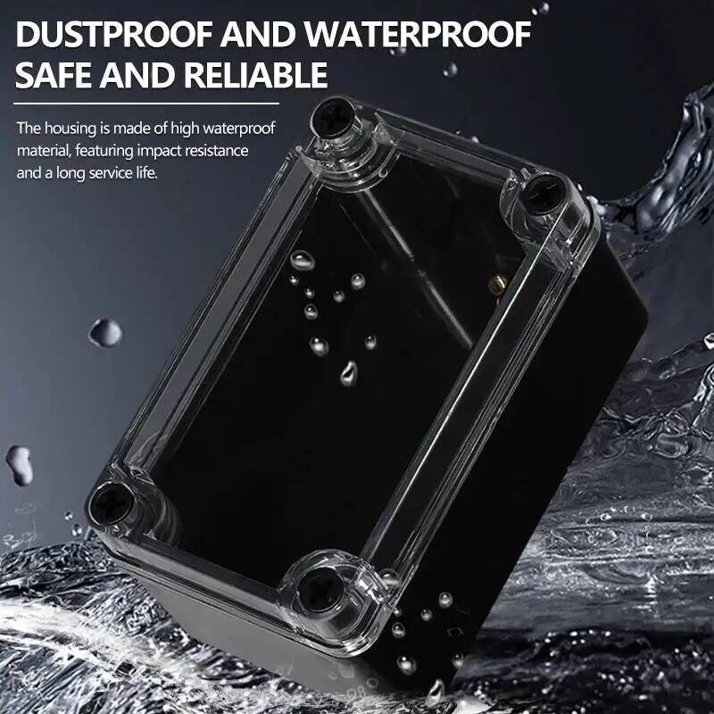 2pcs Transparent Cover Waterpr - Outdoor Power Junction recension och pris