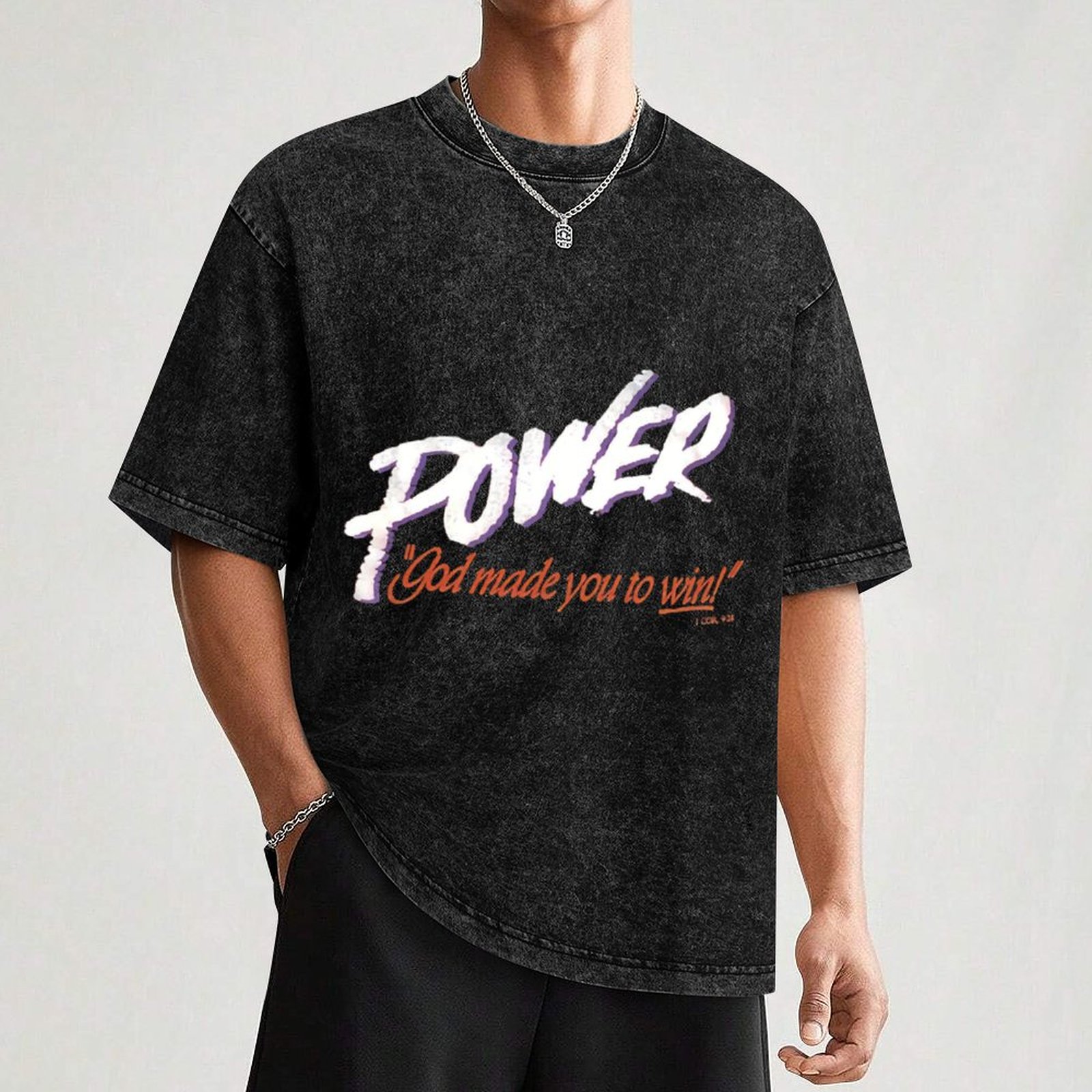 POWER God Made You to Win T-Sh - Outdoor Power Not Working recension och pris