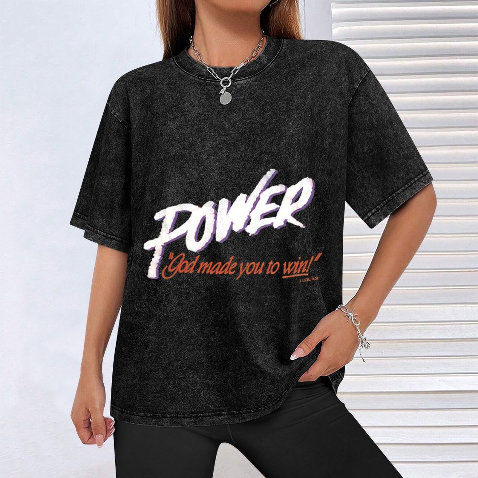 POWER God Made You to Win T-Sh - Outdoor Power Not Working recension och pris