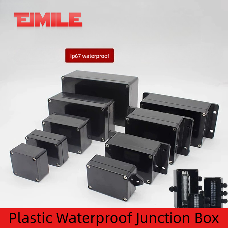 Type F Black Waterproof Juncti - Outdoor Power Junction recension och pris
