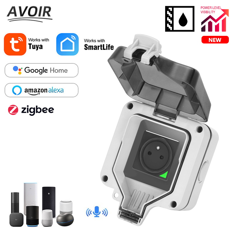 Avoir Zigbee Tuya IP66 Outdoor - Outdoor Power Outlet With Remote Control recension och pris
