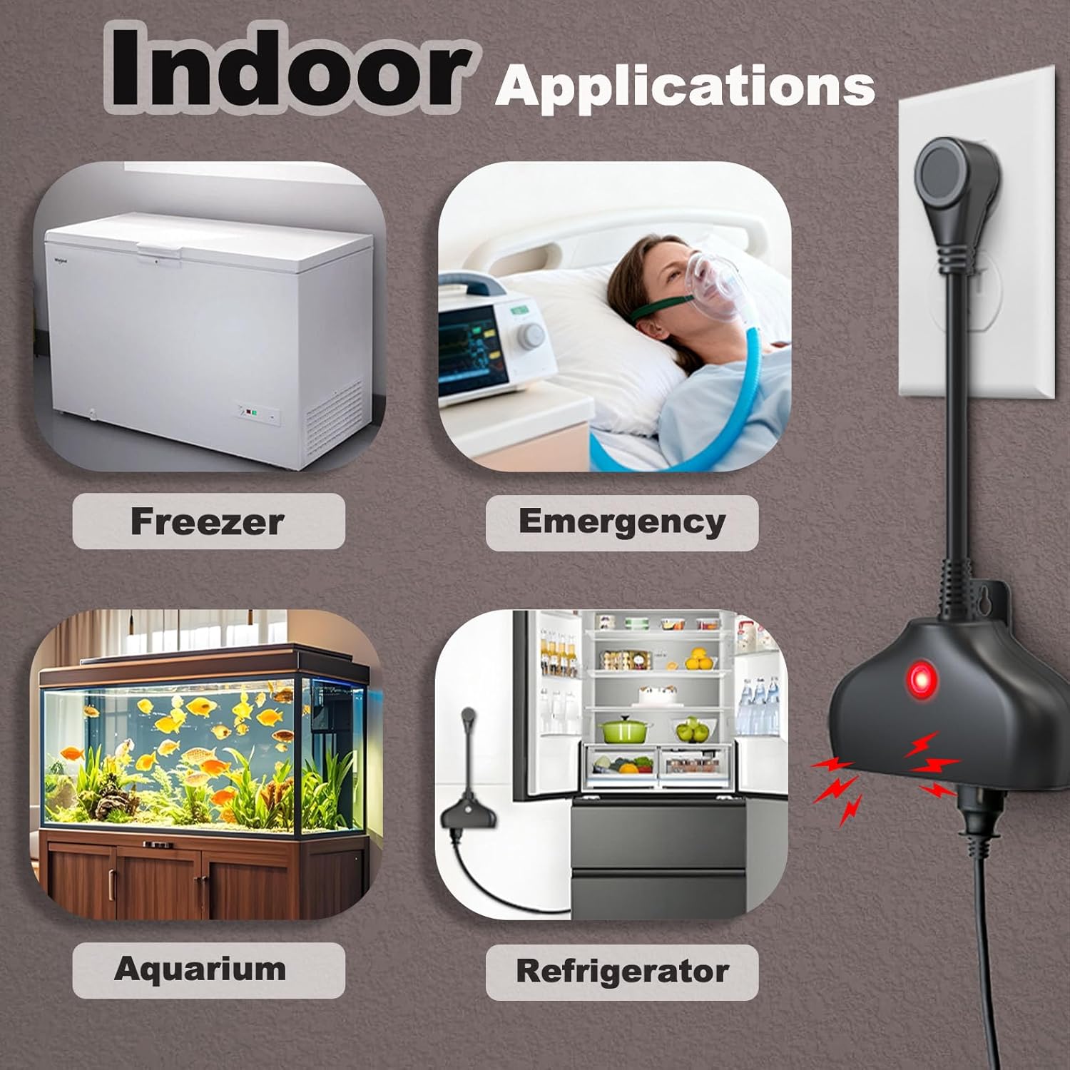 WiFi Power Failure Alarm, Smar - Outdoor Power Failure Alarm recension och pris