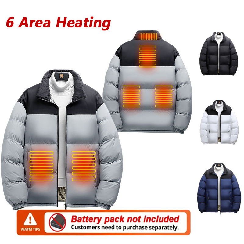 6 Area Heated Jacket Men Outdo - Outdoor Power Not Working recension och pris