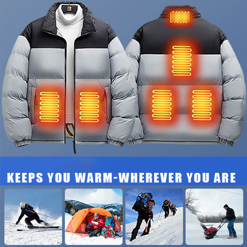 6 Area Heated Jacket Men Outdo - Outdoor Power Not Working recension och pris