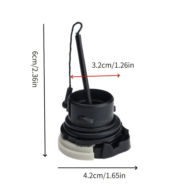 2Pcs Durable Fuel Oil Cap High - Quality Outdoor Power Equipment recension och pris