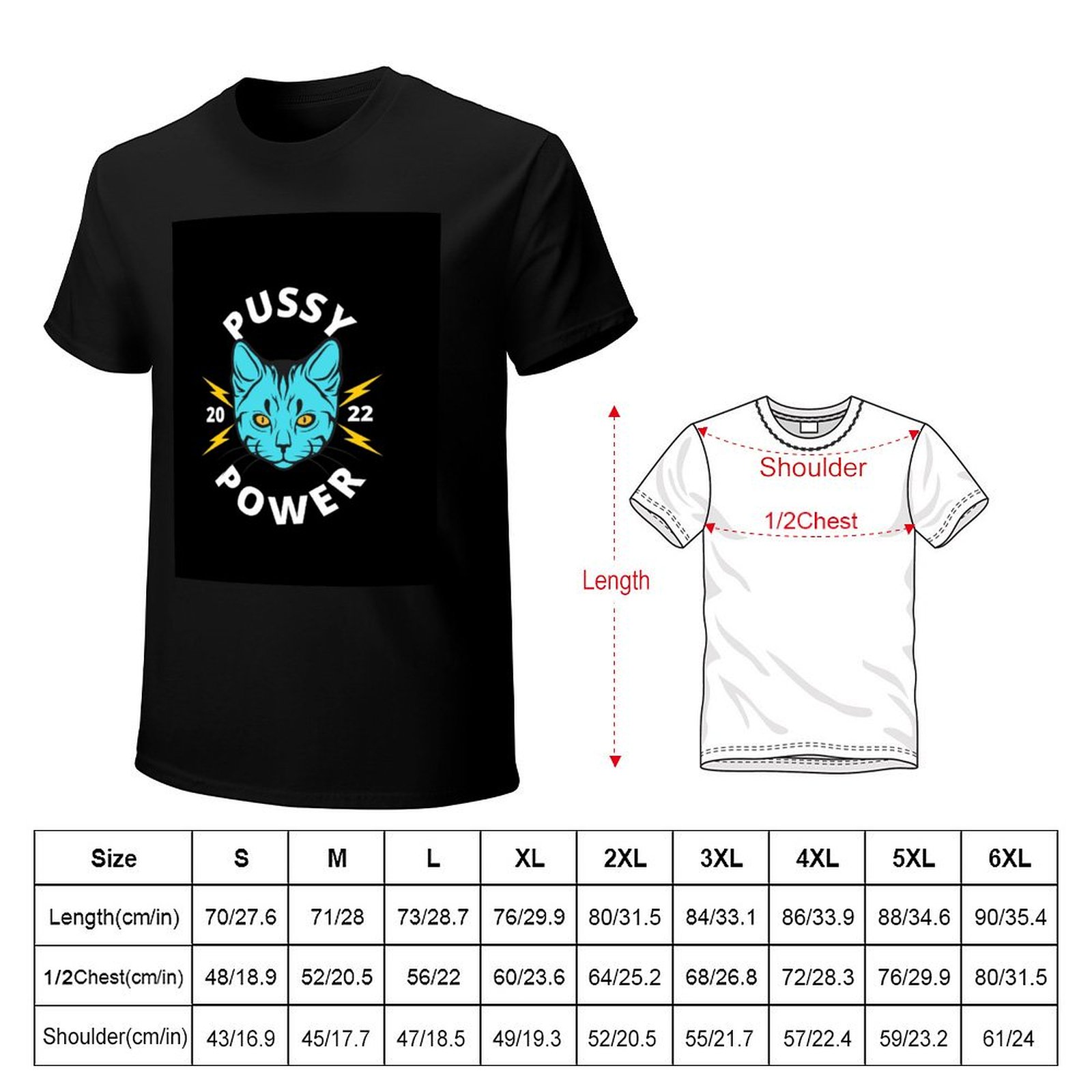 Pussy Power Cat! T-Shirt Outdo - Outdoor Power Not Working recension och pris