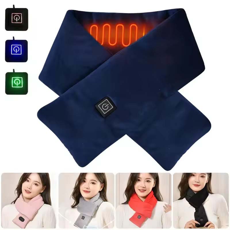 USB Women Men Heating Scarf Te - Outdoor Power Pedestal recension och pris