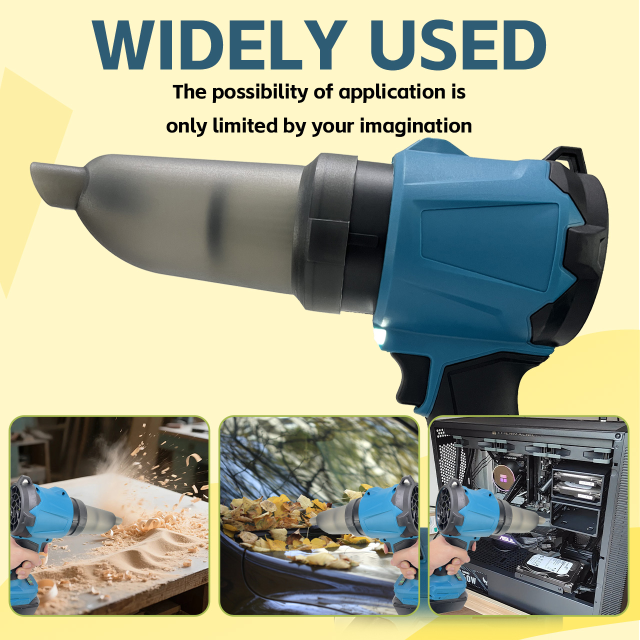 ONEVAN 3500W Brushless Electri - Leaf Blower Cordless recension och pris