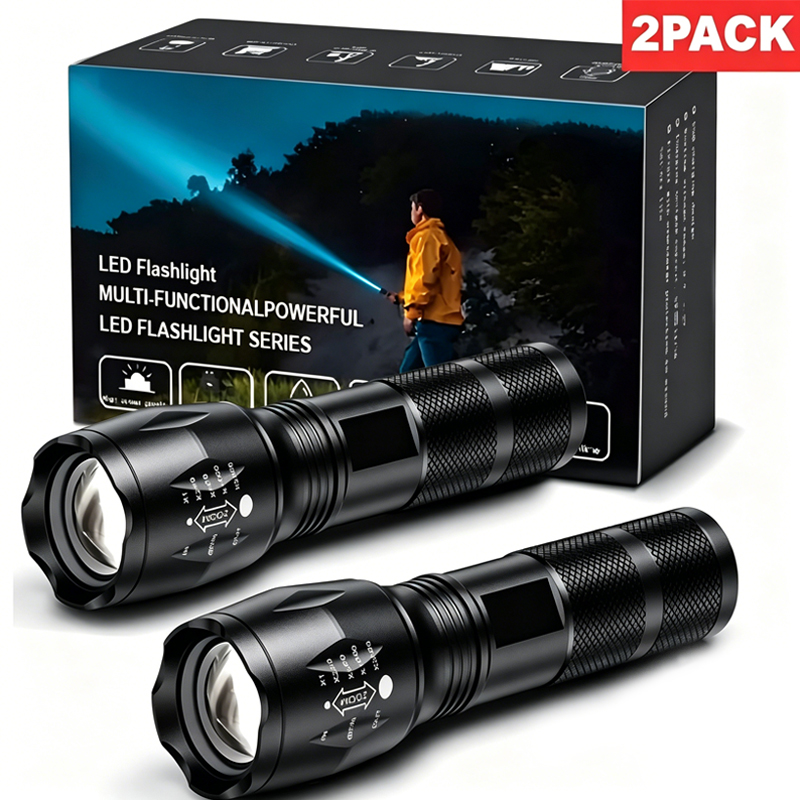 10W Zoom LED Flashlight High P - Outdoor Power Not Working recension och pris