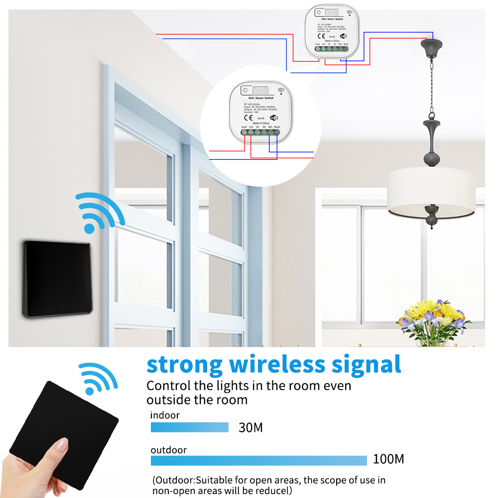 SIXWGH Wireless Intelligent Sw - Outdoor Power Outlet With Remote Control recension och pris