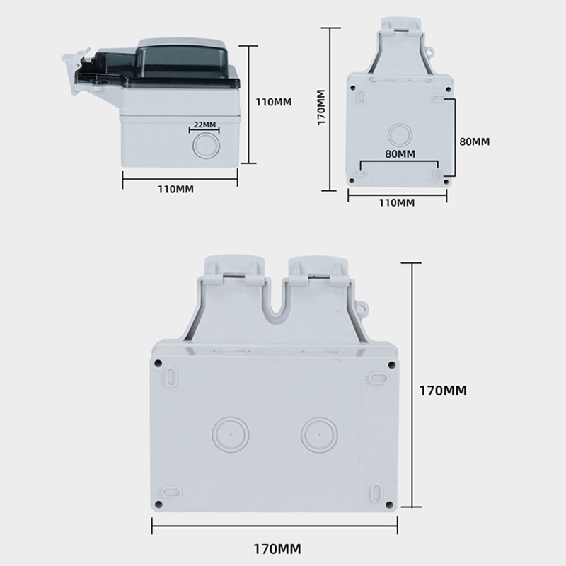 Avoir Tuya IP66 Waterproof Ele - Outdoor Power Outlet With Remote Control recension och pris