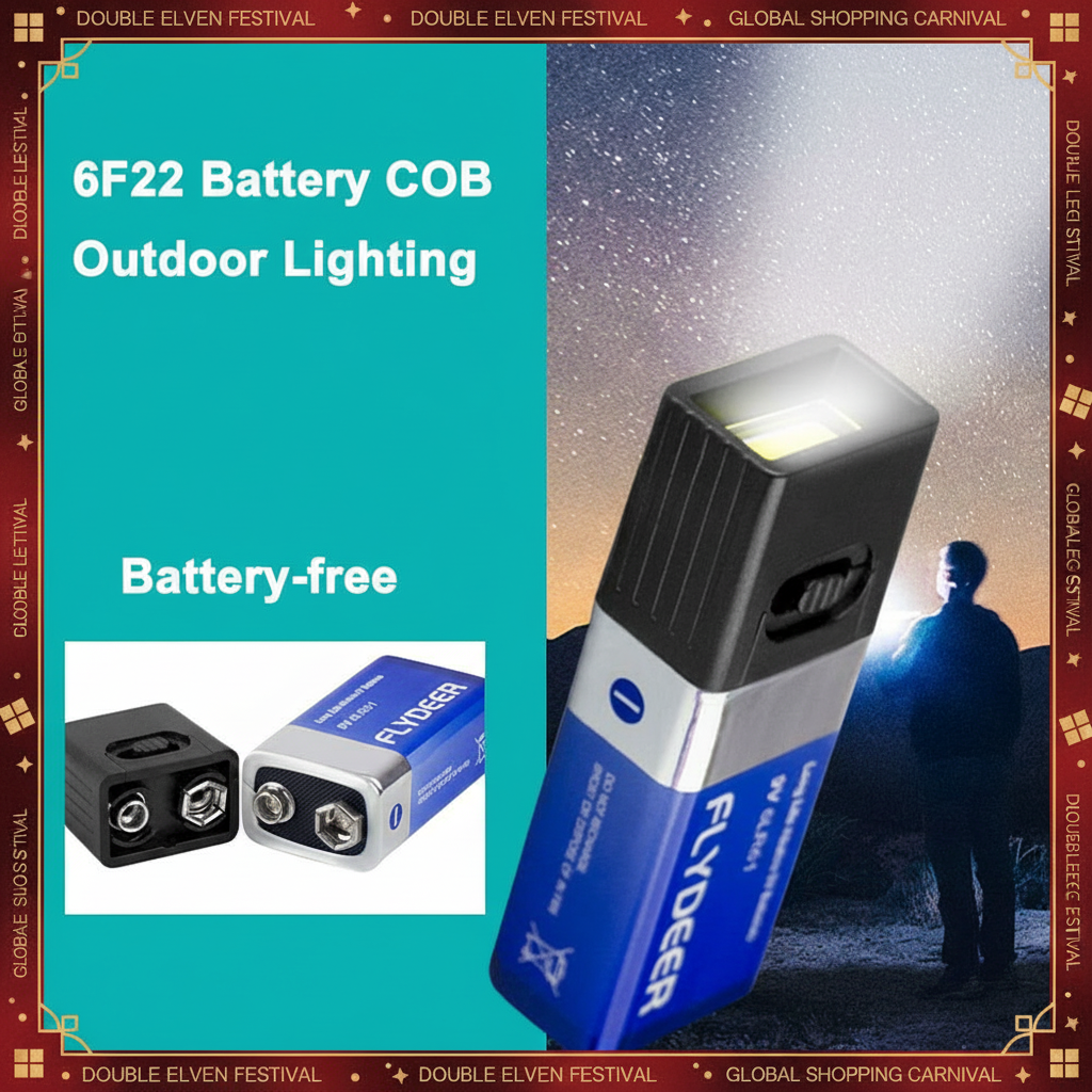 6F22 Battery Powered Mini Port - Outdoor Power Not Working recension och pris
