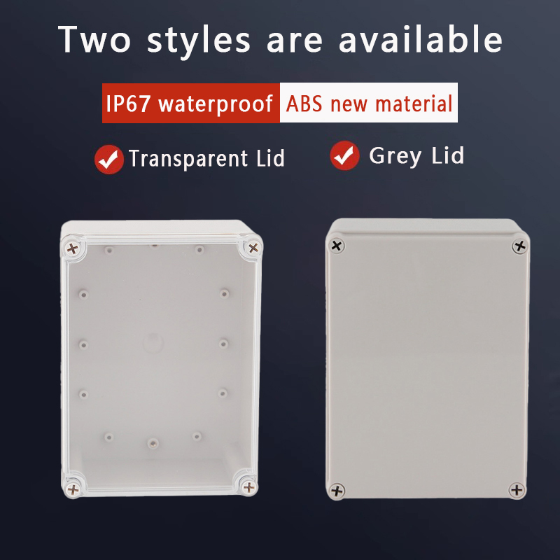 IP67 Gray/Transparent Cover Ou - Outdoor Power Junction recension och pris