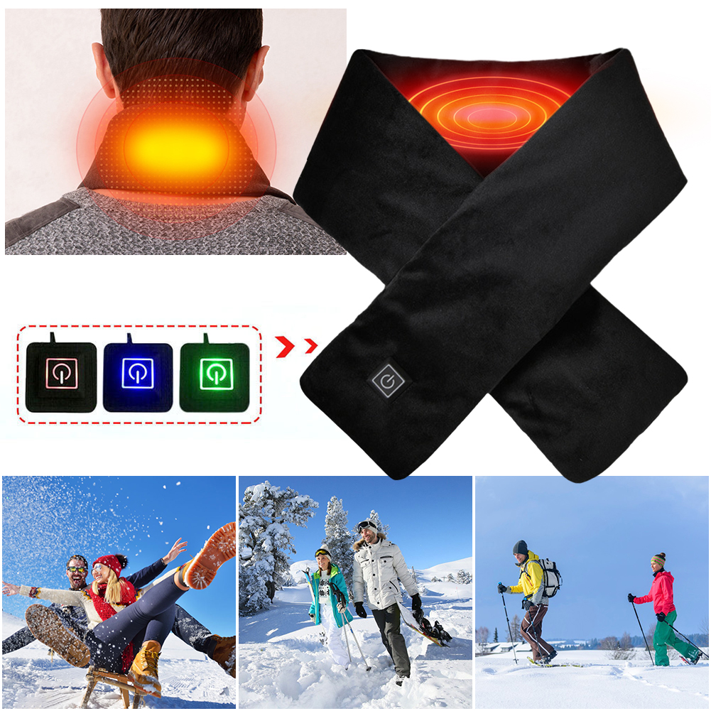 Electric Heating Scarf USB Cha - Outdoor Power Pedestal recension och pris