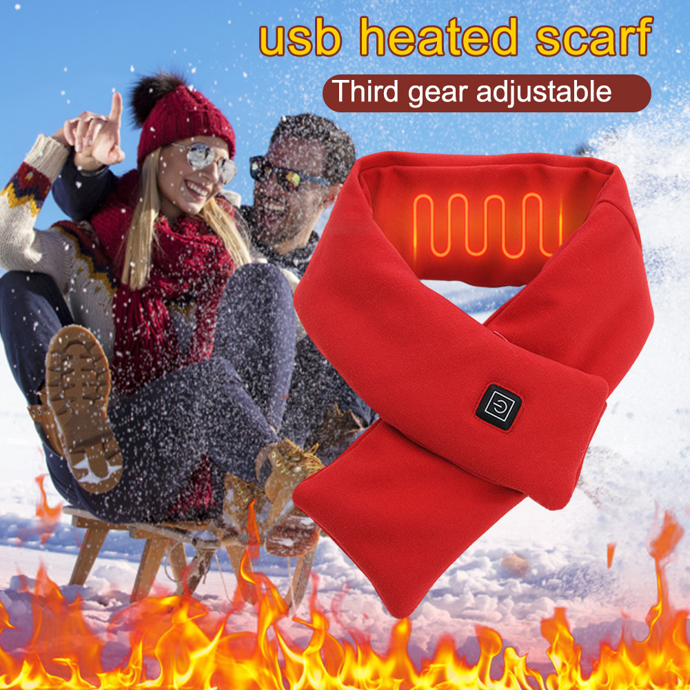 Electric Heating Scarf USB Cha - Outdoor Power Pedestal recension och pris