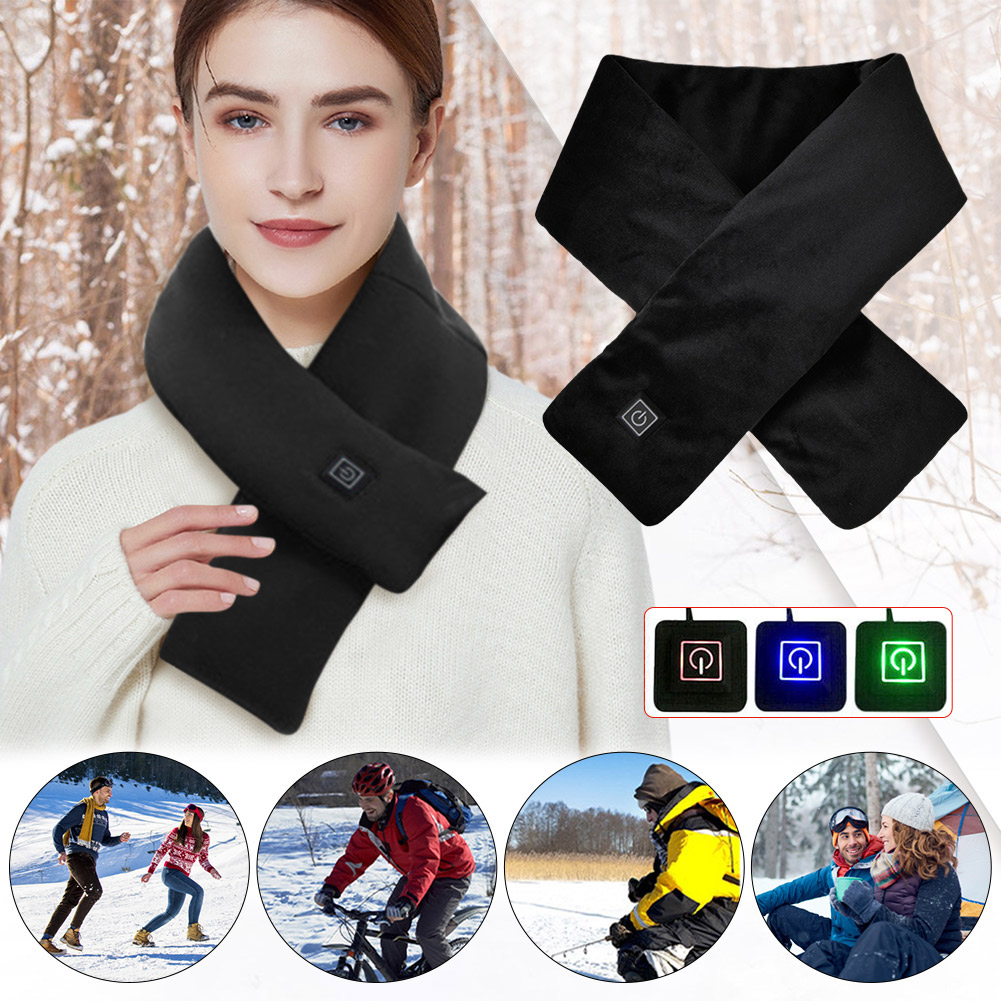 Electric Heating Scarf USB Cha - Outdoor Power Pedestal recension och pris