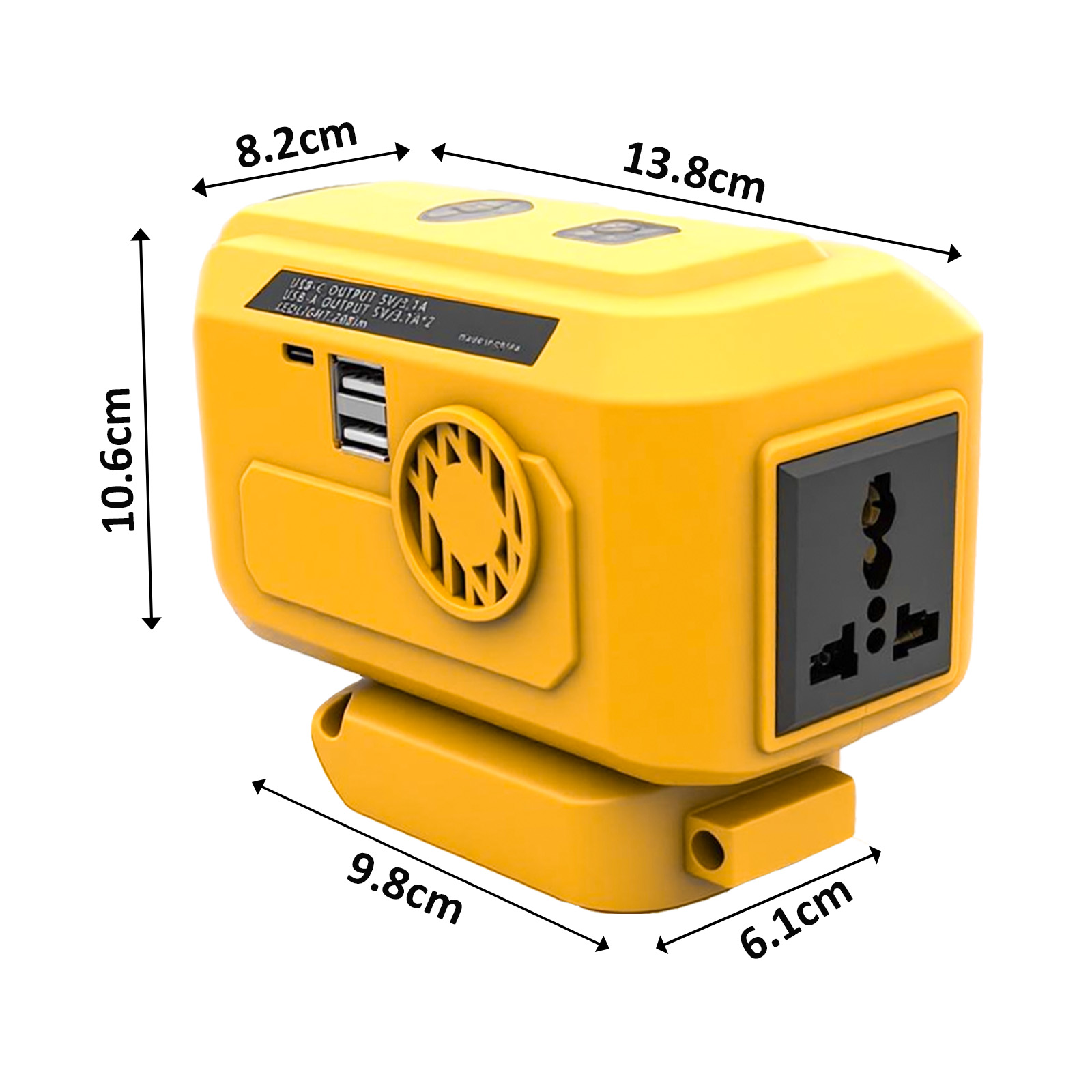 Compact Size 200W DC20V-AC220V - Outdoor Power Not Working recension och pris