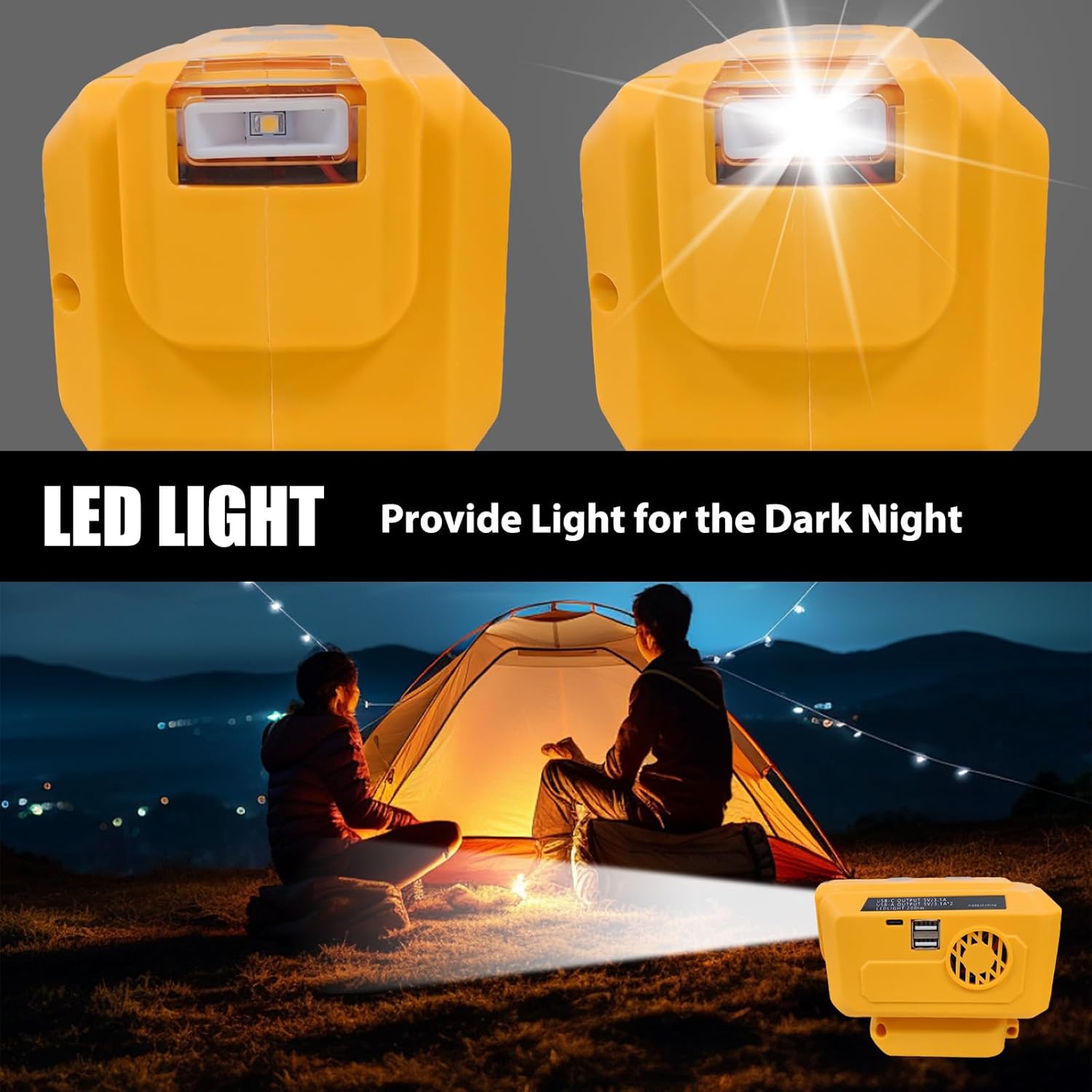 Compact Size 200W DC20V-AC220V - Outdoor Power Not Working recension och pris