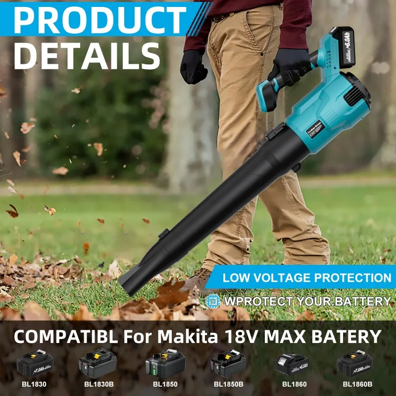 Makita Cordless Electric Air B - Leaf Blower Cordless recension och pris