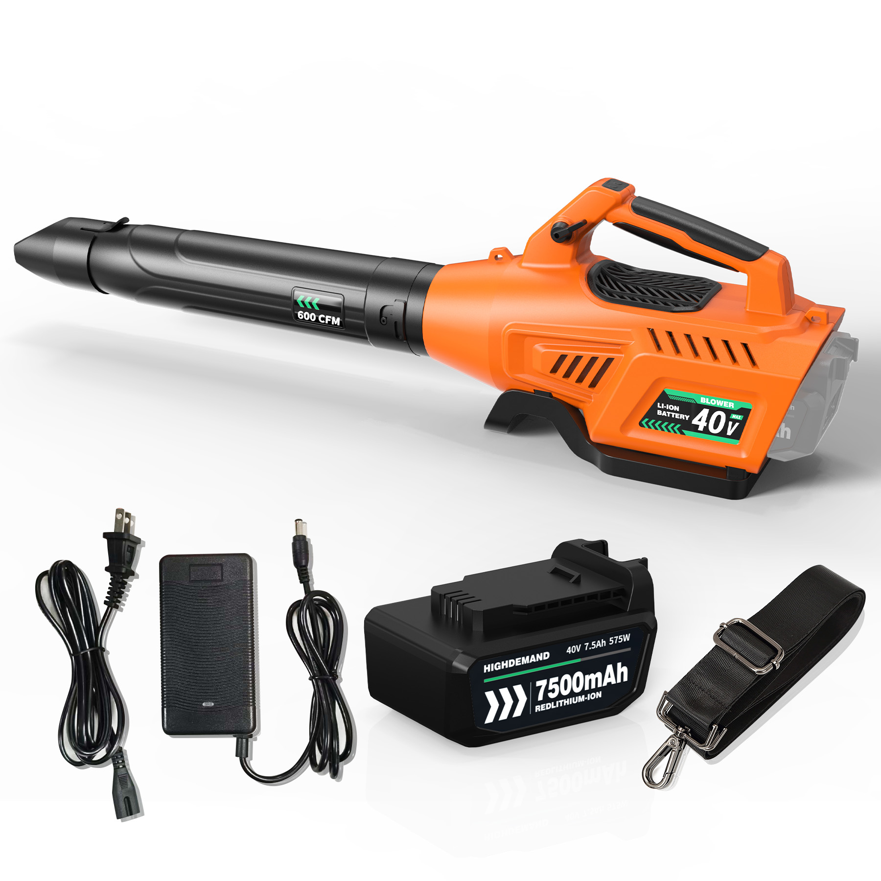 Fast Shipping 40V Industrial P - Leaf Blower Cordless recension och pris