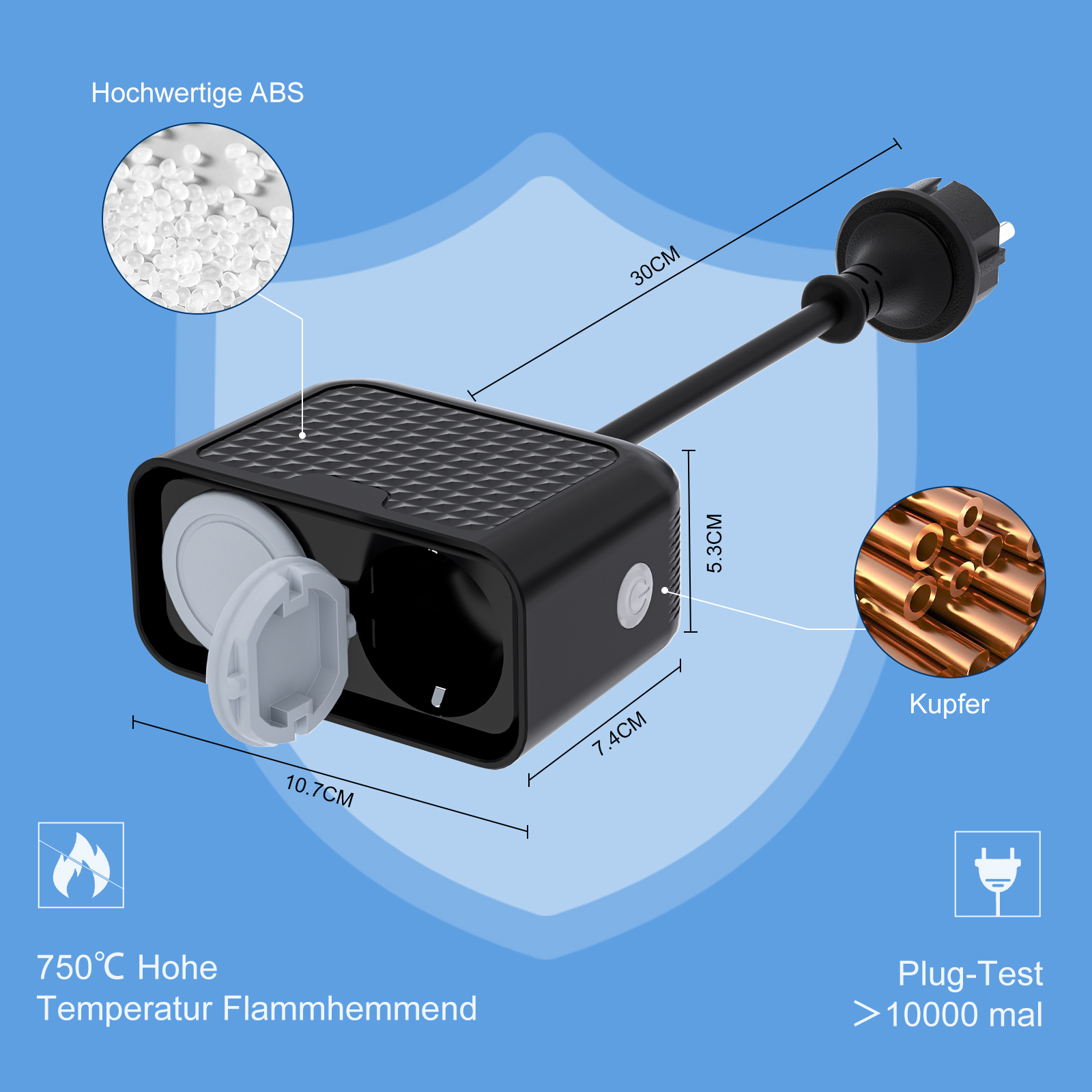 Eu WIFI smart outdoor power so - Outdoor Power Outlet With Remote Control recension och pris